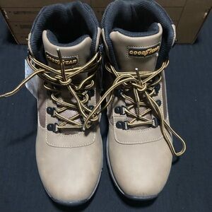 Goodyear Montana-P Men's Waterproof Work & Safety Boots Size 7 Walnut, Classic